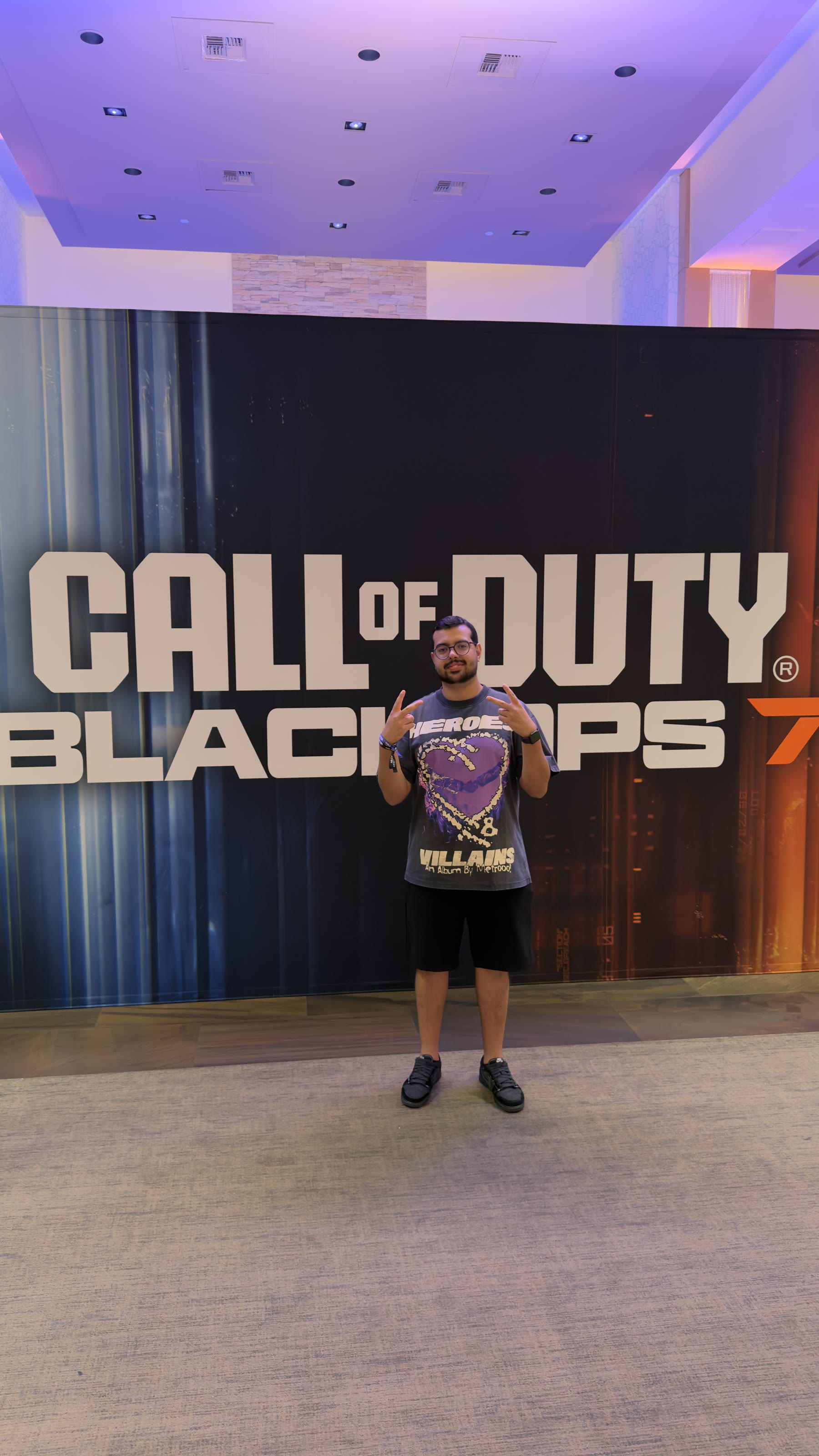 N4NOFPS em evento oficial de Call of Duty: Black Ops 7